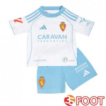 Maillot De Foot Real Zaragoza Enfant Domicile Blanc 2025/2026