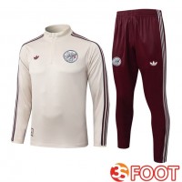 Ensemble Survetement De Foot AFC Ajax Jaune 2025/2026
