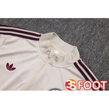 Ensemble Survetement De Foot AFC Ajax Jaune 2025/2026