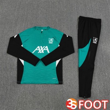 Ensemble Survetement De Foot FC Liverpool Vert 2025/2026