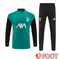 Ensemble Survetement De Foot FC Liverpool Vert 2025/2026