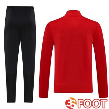 Ensemble Veste Survetement De Foot FC Liverpool Rouge 2025/2026