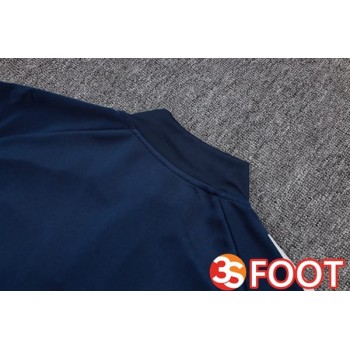 Ensemble Veste Survetement De Foot Arsenal Bleu Royal 2025/2026