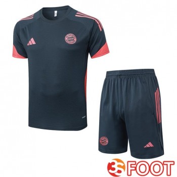 Ensemble Training T-Shirts Bayern Munich + Shorts Gris 2025/2026
