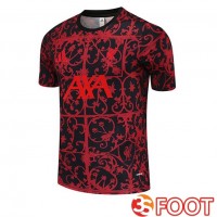 Training T-Shirts FC Liverpool Rouge Noir 2025/2026