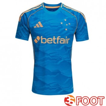 Maillot De Foot Cruzeiro EC Third Bleu 2025/2026
