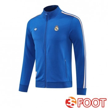 Veste Foot Real Madrid Bleu 2025/2026