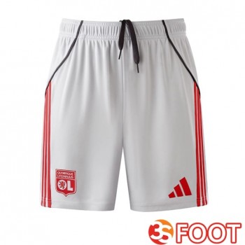 Short De Foot Lyon OL Third Gris 2025/2026