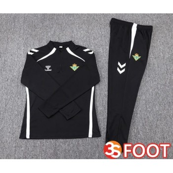 Ensemble Survetement De Foot Real Betis Noir 2025/2026