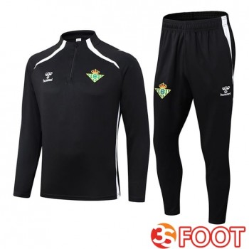 Ensemble Survetement De Foot Real Betis Noir 2025/2026