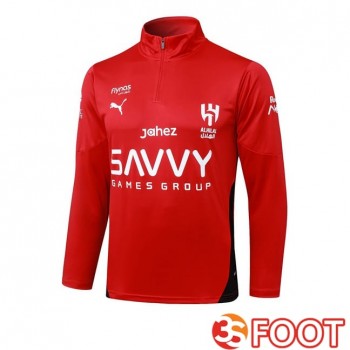 Training Sweatshirt Al-Hilal FC Rouge 2025/2026