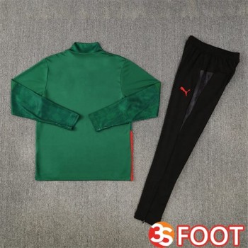 Ensemble Survetement De Foot AC Milan Vert 2025/2026