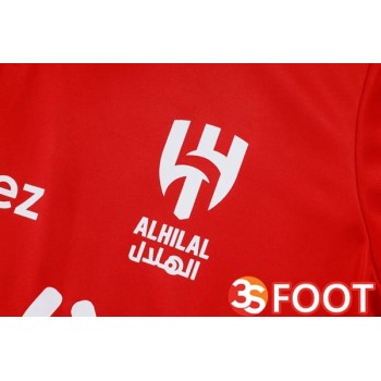 Ensemble Survetement De Foot Al-Hilal FC Rouge 2025/2026