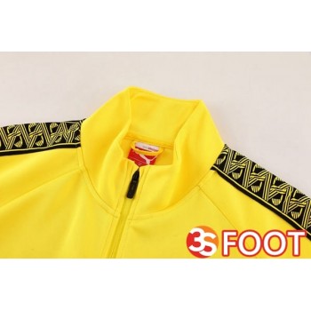Ensemble Veste Survetement De Foot Dortmund BVB Jaune 2025/2026