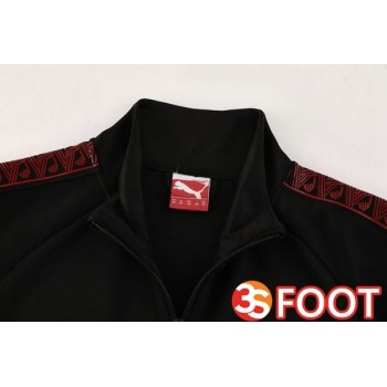 Ensemble Veste Survetement De Foot AC Milan Noir 2025/2026