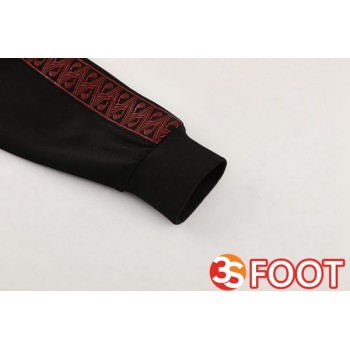 Ensemble Veste Survetement De Foot AC Milan Noir 2025/2026