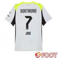 Maillot De Foot Dortmund BVB (Jobe 7) Exterieur Gris Vert 2025/2026