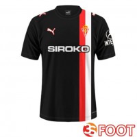 Maillot De Foot Sporting Gijon Exterieur Noir 2025/2026