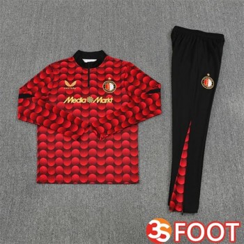 Ensemble Survetement De Foot Feyenoord Rouge 2025/2026