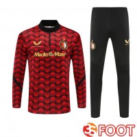 Ensemble Survetement De Foot Feyenoord Rouge 2025/2026