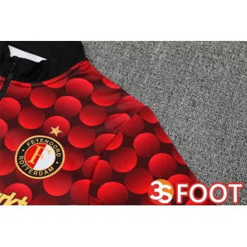 Ensemble Survetement De Foot Feyenoord Rouge 2025/2026