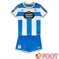Maillot De Foot Deportivo De La Coruna Enfant Domicile Bleu Blanc 2025/2026