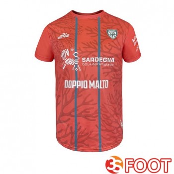 Maillot De Foot Cagliari Calcio Quatrieme Rouge 2025/2026