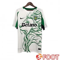 Maillot De Foot Sporting SCP Special Edition Blanc/Vert 2025/2026