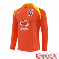 Training Sweatshirt Bresil Orange 2025/2026