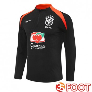 Training Sweatshirt Bresil Noir 2025/2026