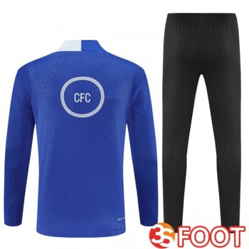 Ensemble Survetement De Foot FC Chelsea Bleu 2025/2026