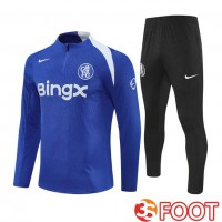 Ensemble Survetement De Foot FC Chelsea Bleu 2025/2026