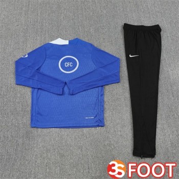 Ensemble Survetement De Foot FC Chelsea Bleu 2025/2026