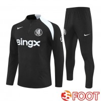 Ensemble Survetement De Foot FC Chelsea Noir 2025/2026