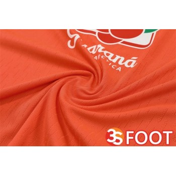 Ensemble Survetement De Foot Bresil Orange 2025/2026