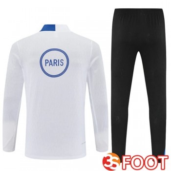 Ensemble Survetement De Foot Paris PSG Blanc 2025/2026