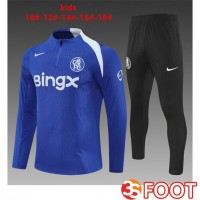 Ensemble Survetement De Foot FC Chelsea Enfant Bleu 2025/2026