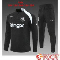 Ensemble Survetement De Foot FC Chelsea Enfant Noir 2025/2026