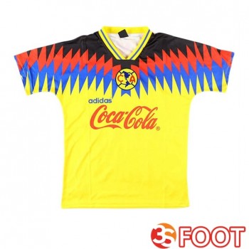 Maillot De Foot Club America Retro Domicile Jaune 1995-1996