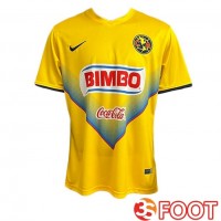 Maillot De Foot Club America Retro Domicile Jaune 2013-2014