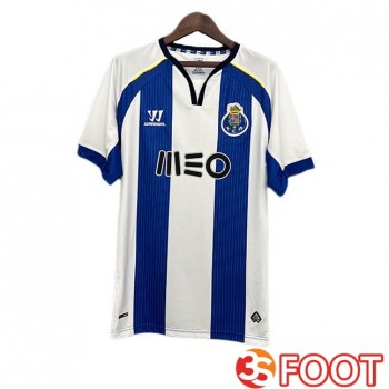 Maillot De Foot FC Porto Retro Domicile Blanc Bleu 2014-2015