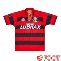 Maillot De Foot Flamengo Retro Domicile Rouge Noir 1994-1995