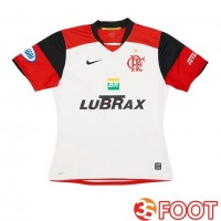 Maillot De Foot Flamengo Retro Exterieur Blanc 2008-2009