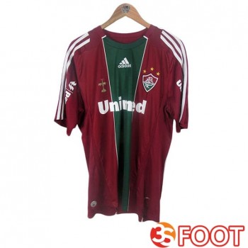 Maillot De Foot Fluminense Retro Third Rouge Vert 2009-2010