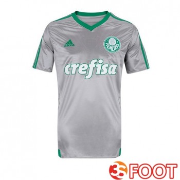 Maillot De Foot Palmeiras Retro Third Gris 2015-2016