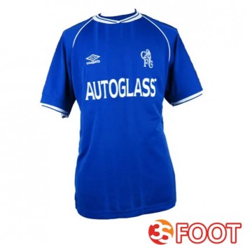 Maillot De Foot FC Chelsea Retro Domicile Bleu 1999-2001