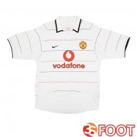 Maillot De Foot Manchester United Retro Third Blanc 2003-2005