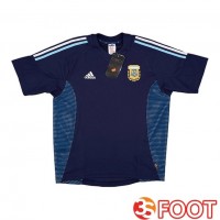 Maillot De Foot Argentine Retro Exterieur Bleu Royal 2002