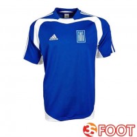 Maillot De Foot Grèce Retro Domicile Bleu 2004