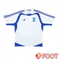 Maillot De Foot Grèce Retro Exterieur Blanc 2004